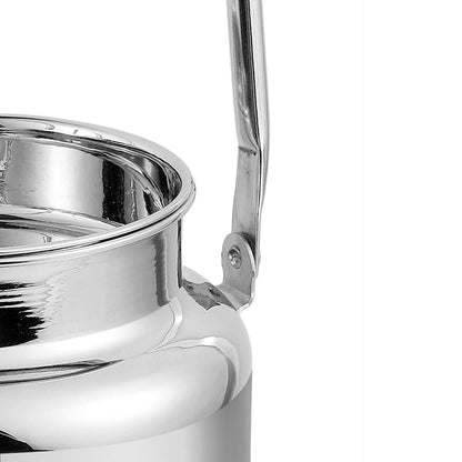 Kraft Stainless Steel Barni Jar with Lid and Handle - 4 Litre