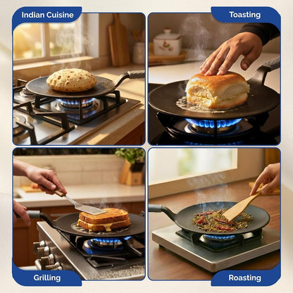 Tosaa Cast Iron Roti Tawa - 26 cm