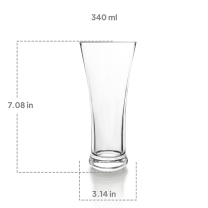 CELLO Milan Ball Glass Set of 6 Pcs 340ml