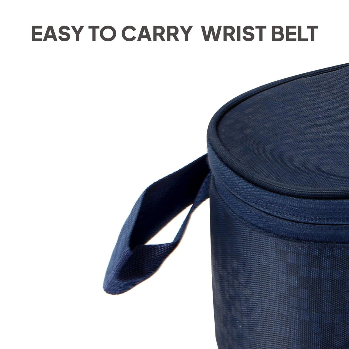 CELLO MF Micro Deck Lunch Box Set with Carry Bag, Blue - Set of 2 x 375ml