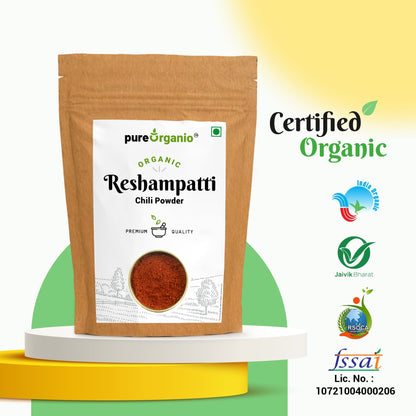 Pure Organio Organic Resham patti Red Chili Powder