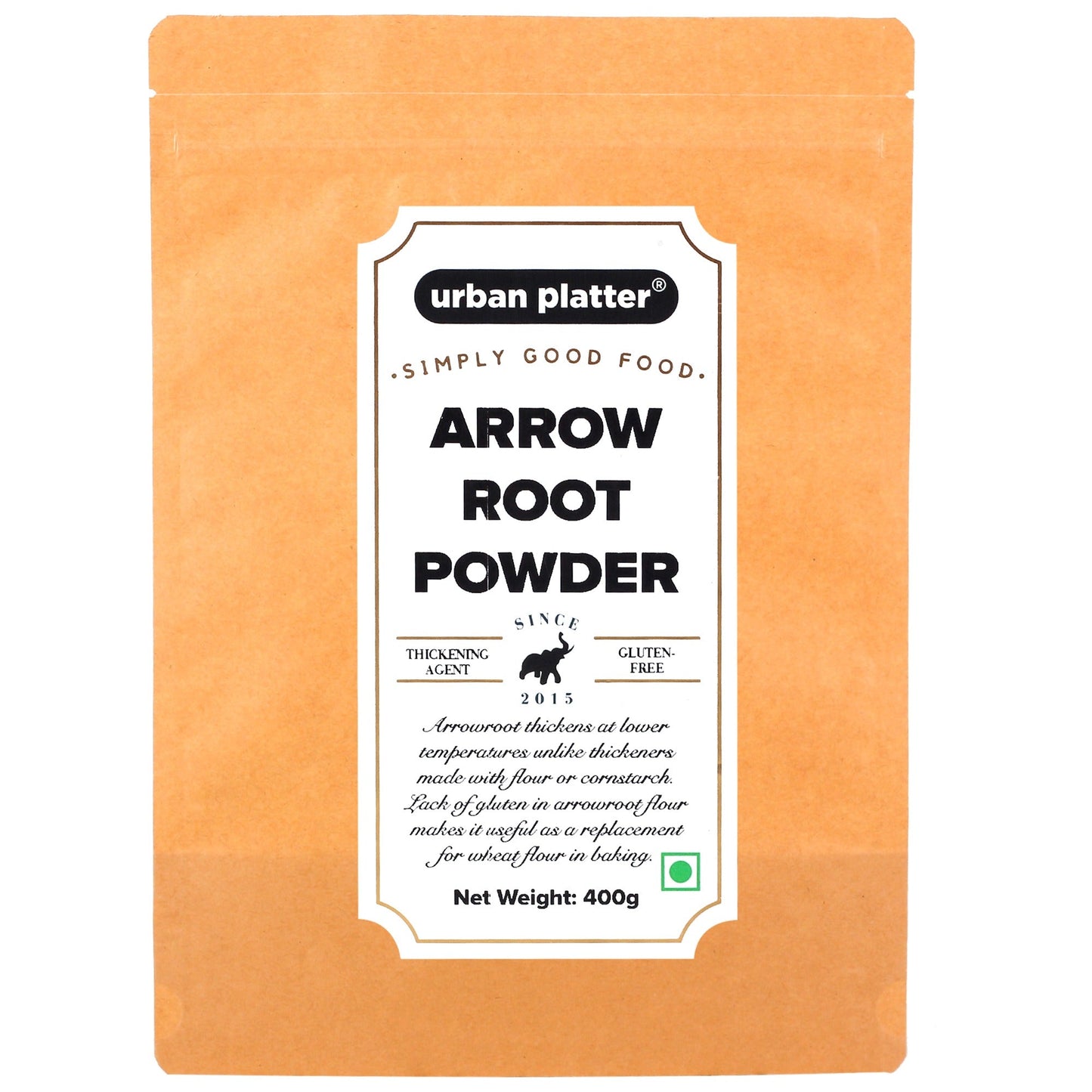 Urban Platter Arrowroot Powder - 400 gms