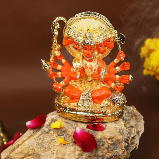 Svastika Panchmukhi Hanuman Statue