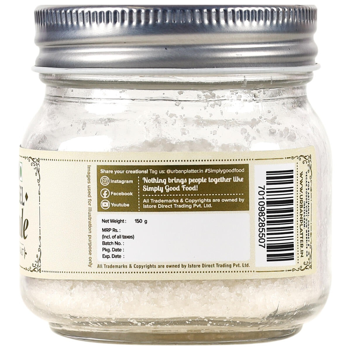 Urban Platter Fleur de Sel - 150 gms