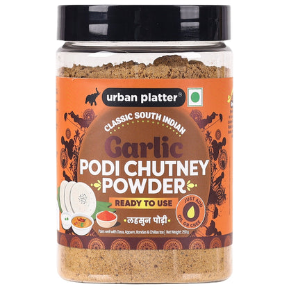 Urban Platter Classic South Indian Garlic Podi Chutney Powder - 250 gms