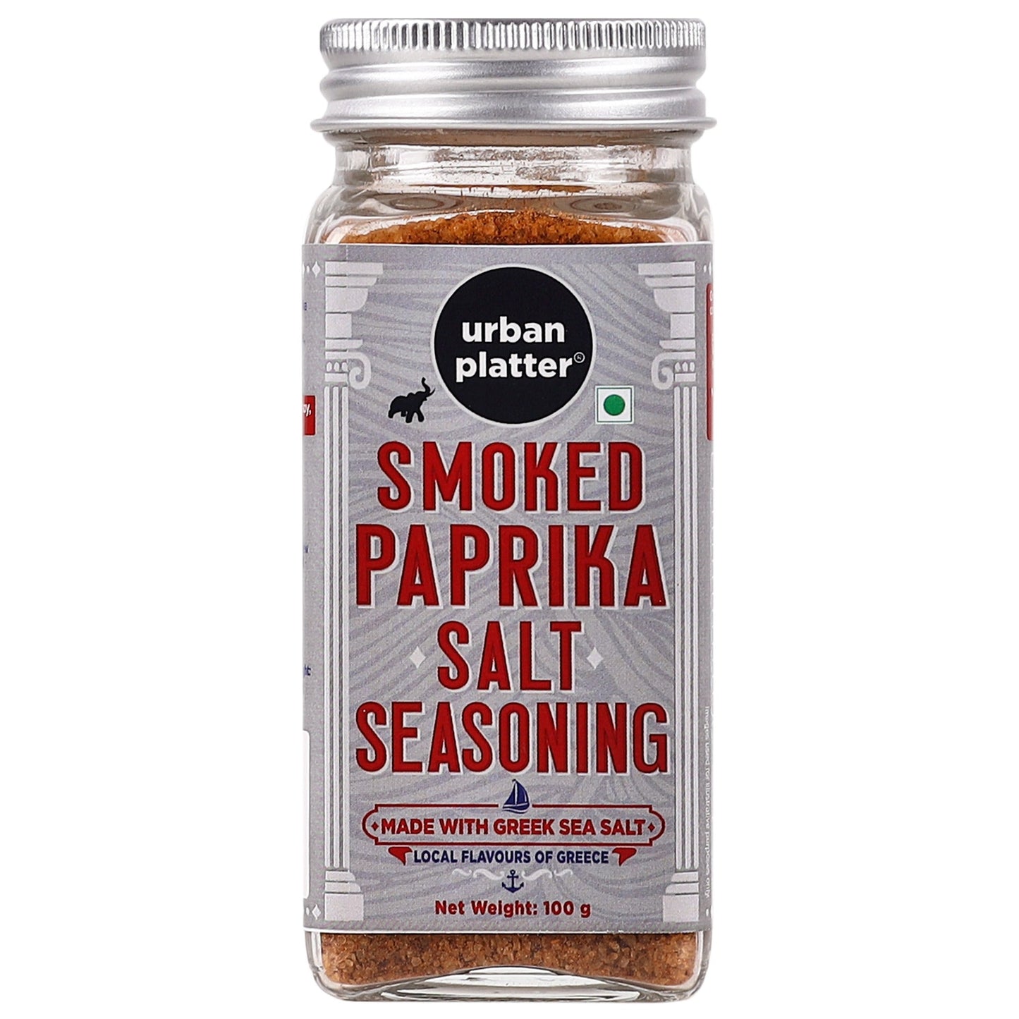 Urban Platter Smoked Paprika Salt Seasoning - 100 gms