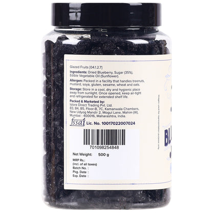 Urban Platter Dried Blueberries - 500 gms