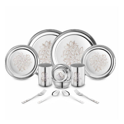 Classic Essentials Stainless Steel 12 Piece Dinner Set