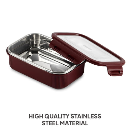 CELLO Microtech 600 Stainless Steel Insulated Lunch Box for Office