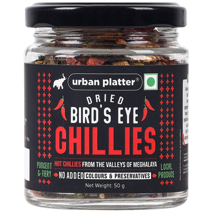 Urban Platter Dried Bird’s Eye Chilli - 50 gms