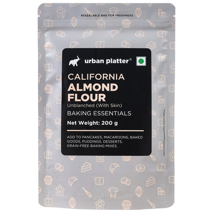 Urban Platter Natural Almond Flour - 200 gms