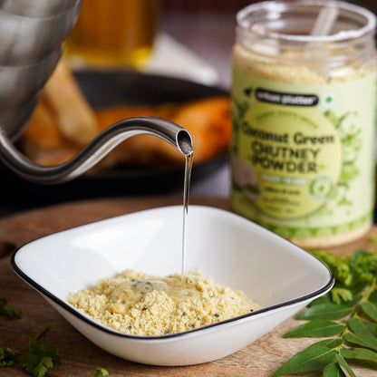 Urban Platter South Indian Style Instant Coconut Green Chutney Powder - 200 gms