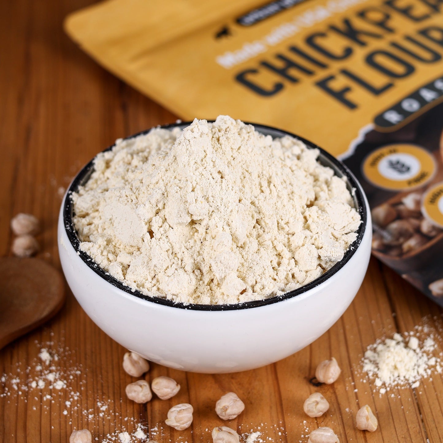 Urban Platter USA Roasted Chickpeas Flour - 1 kg