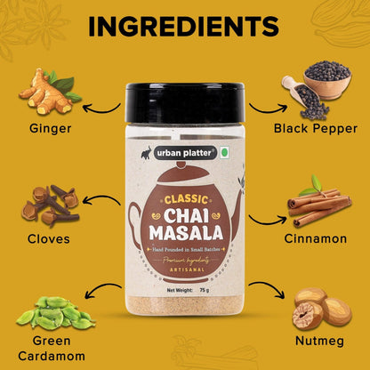 Urban Platter Classic Chai Masala - 75 gms