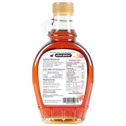 Urban Platter Pure Maple Syrup - 250 ml