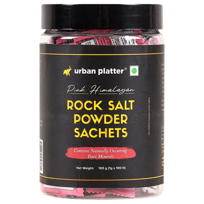 Urban Platter Pink Salt Sachets - 100 gms