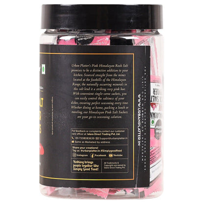 Urban Platter Pink Salt Sachets - 100 gms