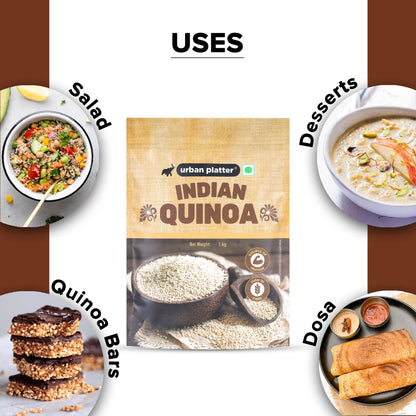 Urban Platter Whole White Indian Quinoa Grain - 1 kg