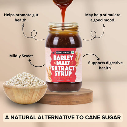Urban Platter Barley Malt Extract Syrup (Sweetener) - 500 gms