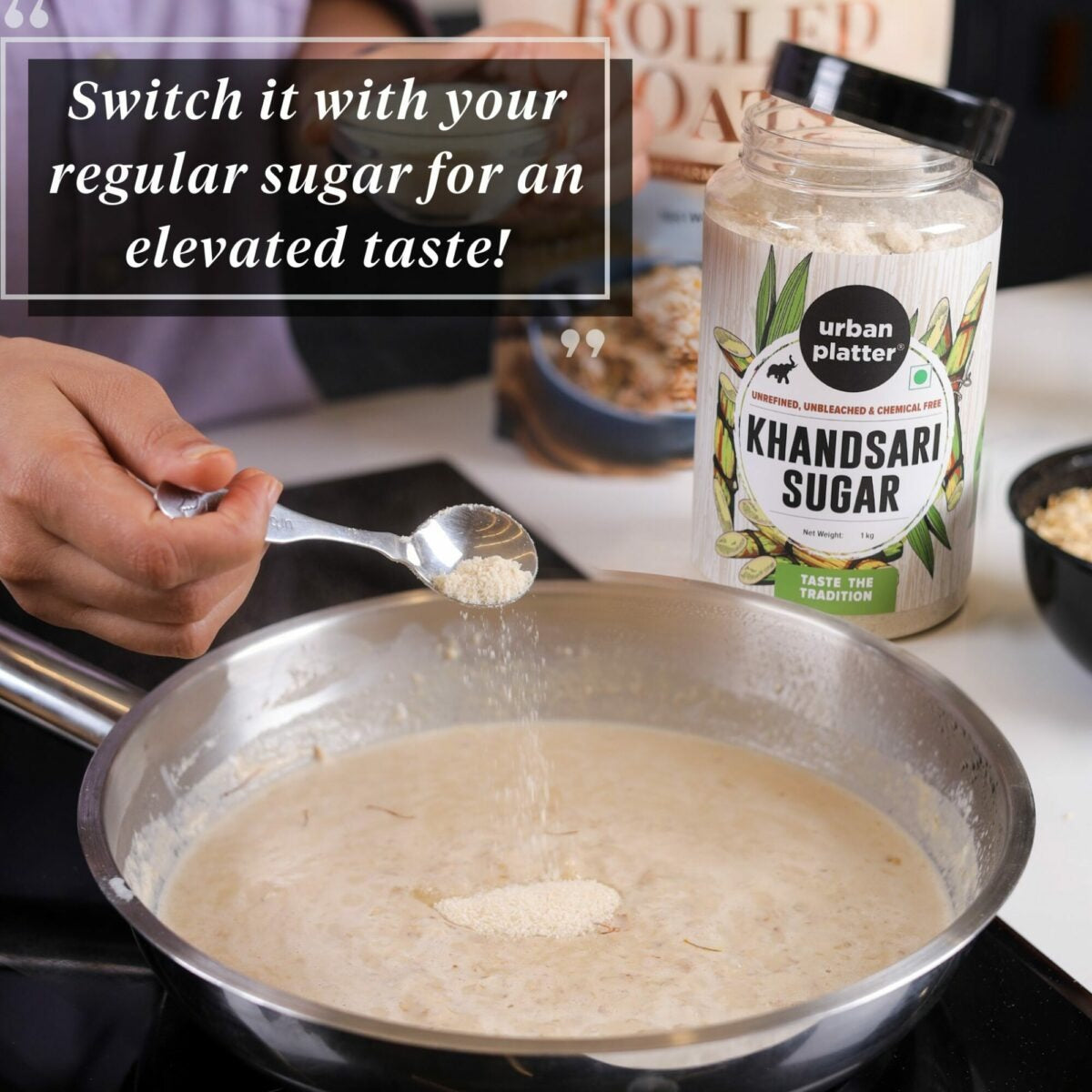 Urban Platter Khandsari Sugar - 1 kg