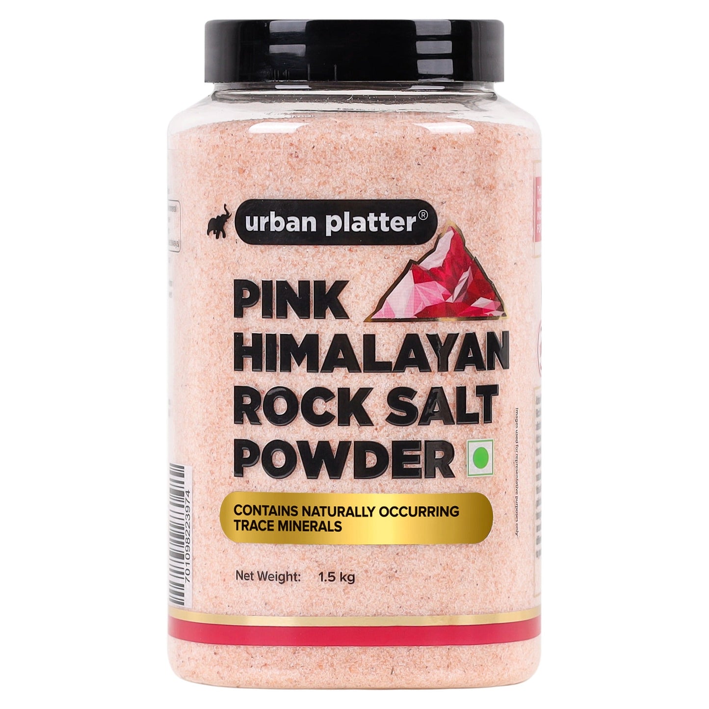 Urban Platter Pink Himalayan Rock Salt Powder - 1.5 kg