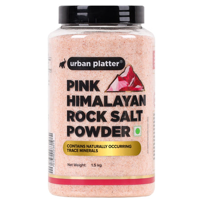 Urban Platter Pink Himalayan Rock Salt Powder - 1.5 kg
