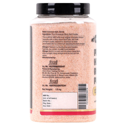 Urban Platter Pink Himalayan Rock Salt Powder - 1.5 kg