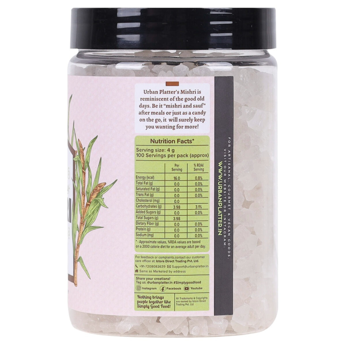 Urban Platter Mishri - 400 gms