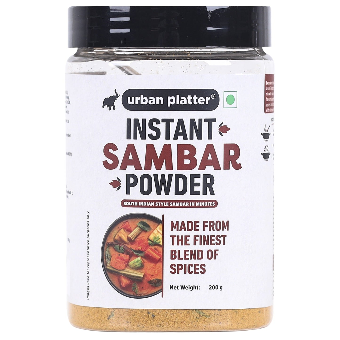 Urban Platter South Indian Style Instant Sambar Powder - 200 gms