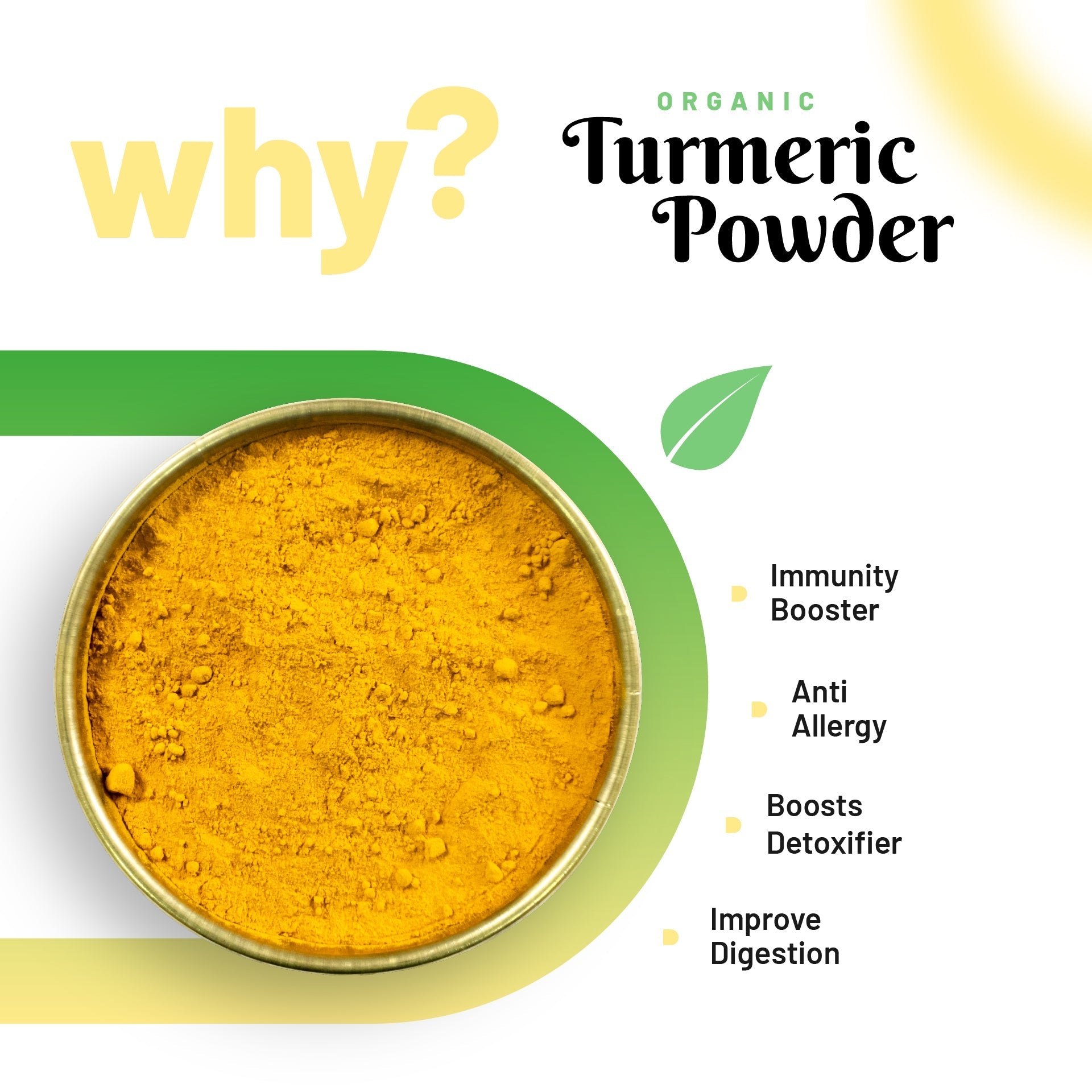 Pure Organio Organic Turmeric Powder Haldi