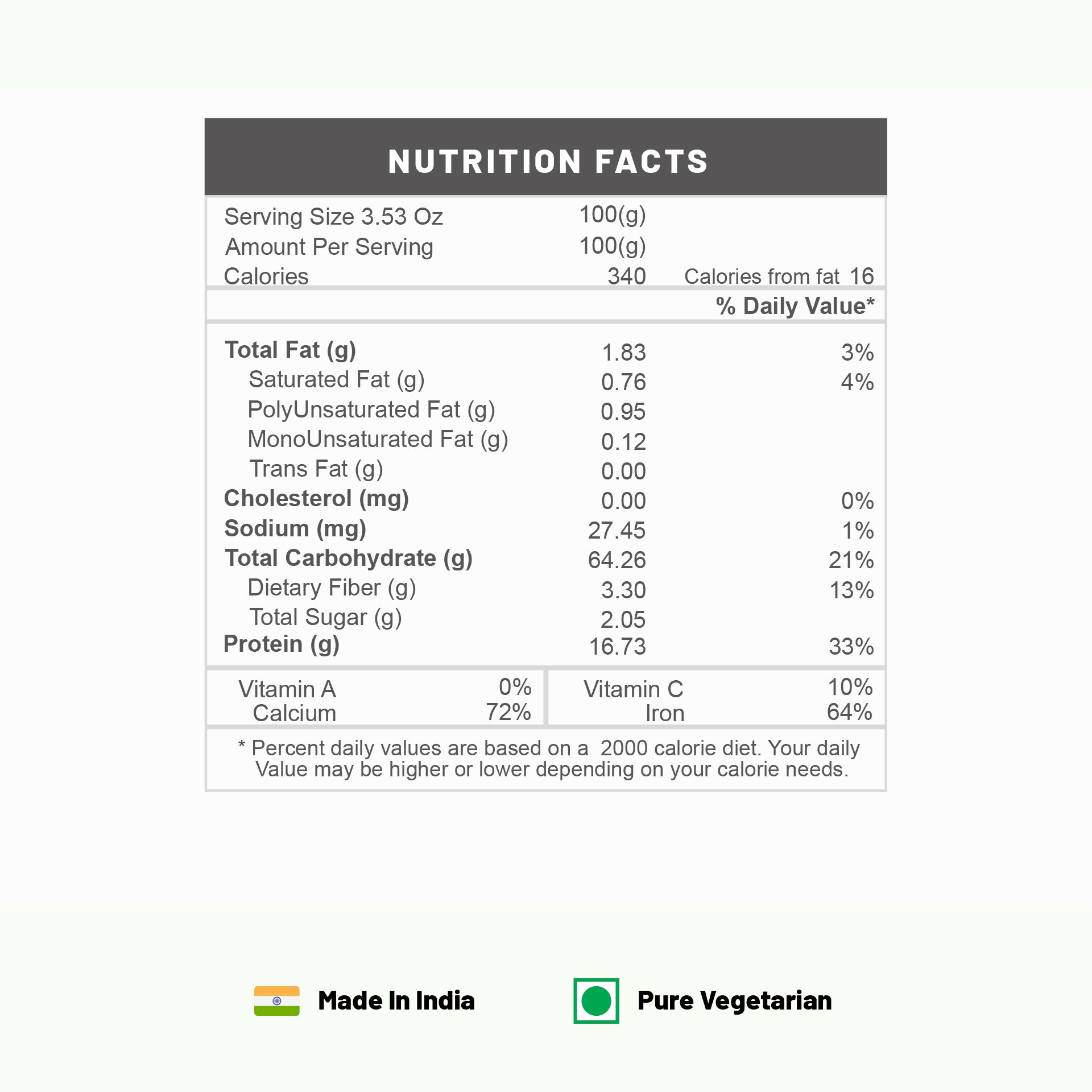 Pure Organio Organic Turmeric Powder Haldi