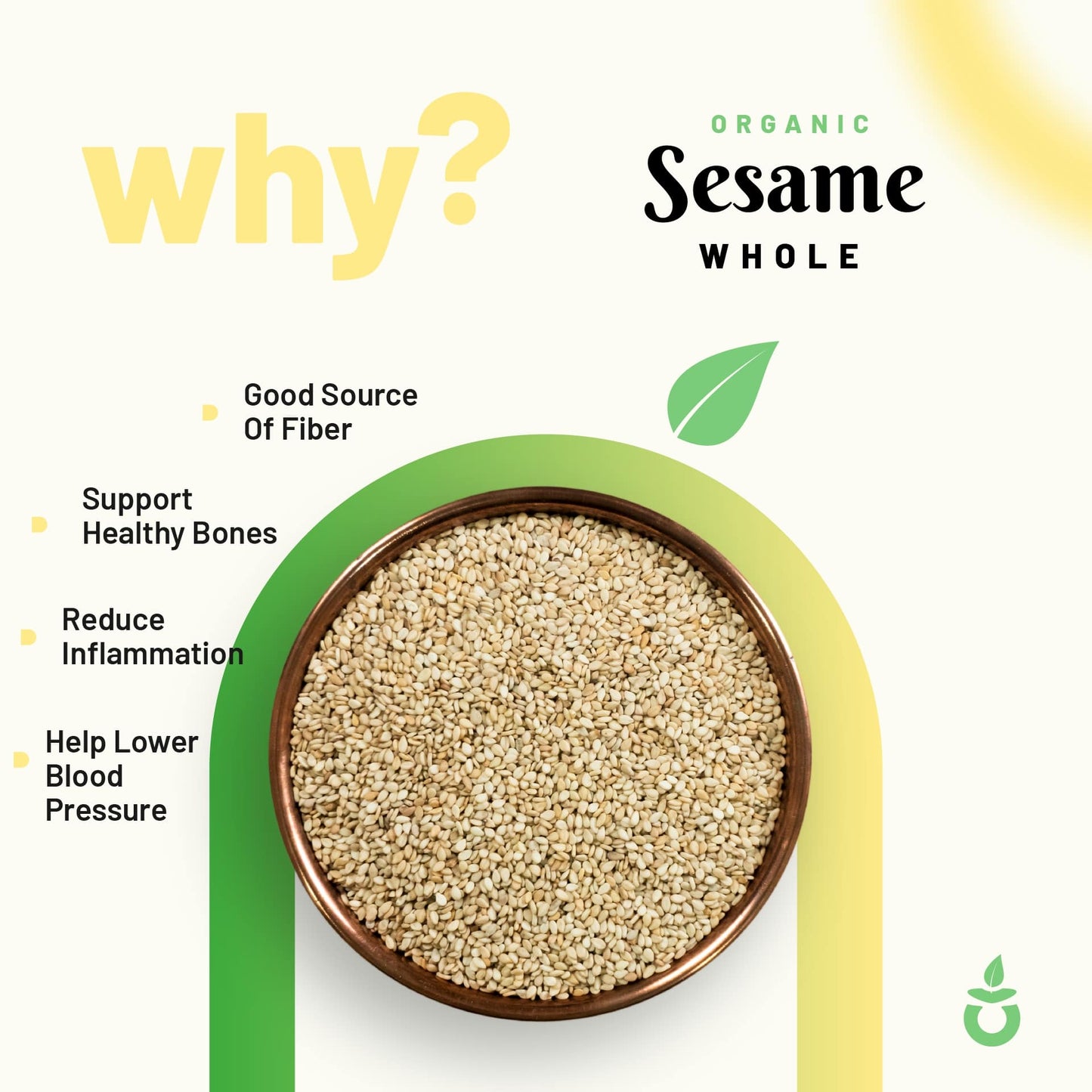Pure Organio Organic Sesame Seeds Til