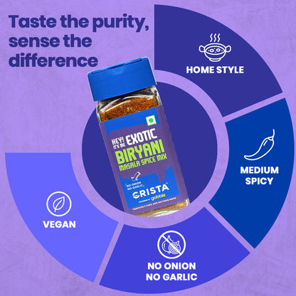 CRISTA Exotic Biryani Masala Spice Mix