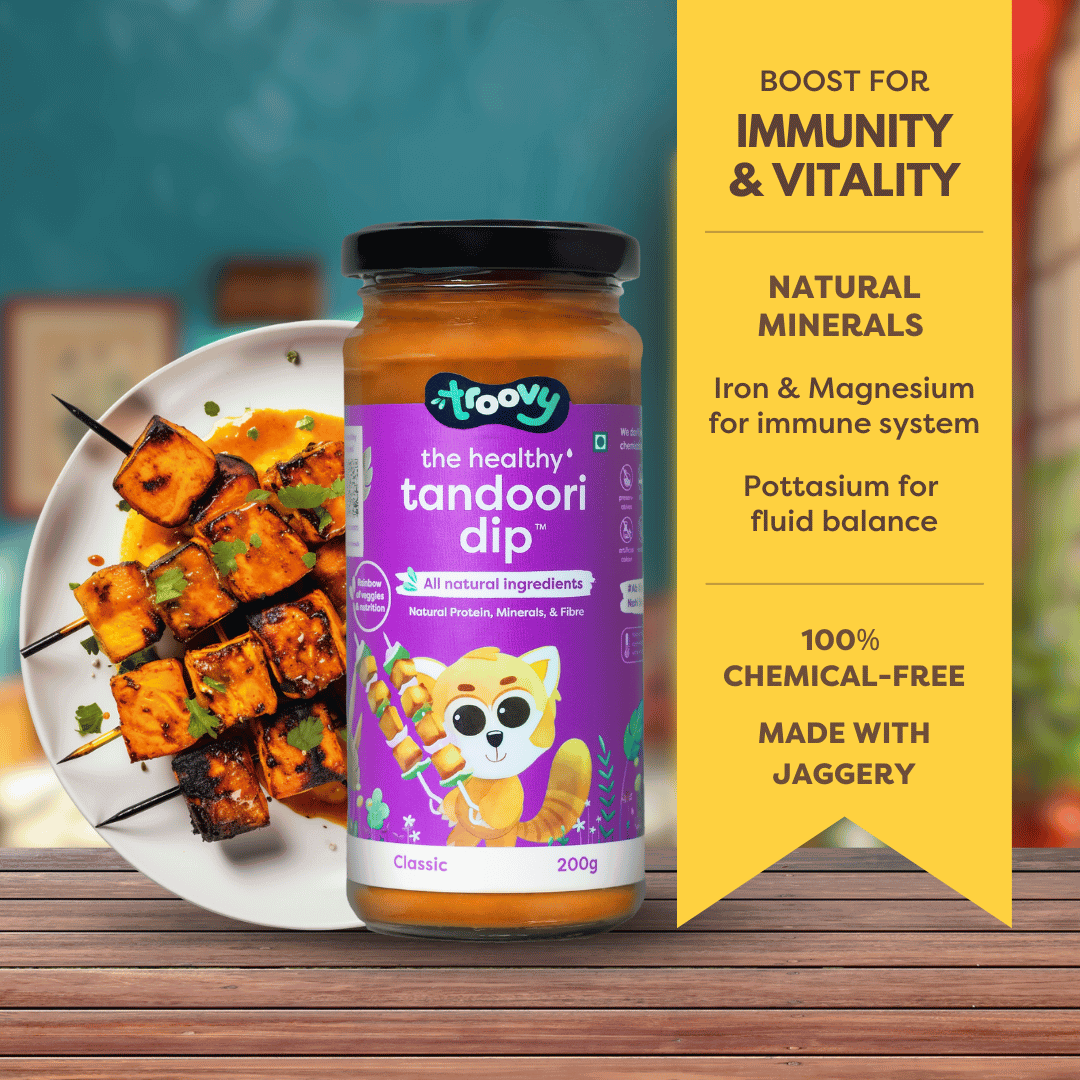 The Healthy Cheesy Tandoori Dip
