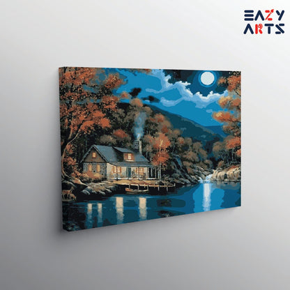 River Side Home Paint By Numbers kit