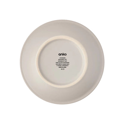 Anko 6 inch Sage Green Glazed Stoneware Bowls Set of 2 6.6cm H x 15.3cm Dia Soup Salad Dessert