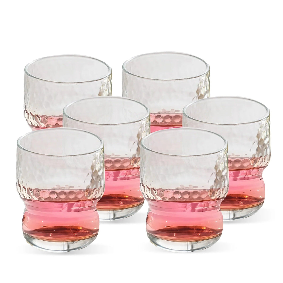 UMAI Set of 3: Lead-Free Water & Juice Glasses | 300ml | Elegant Design | Transparent