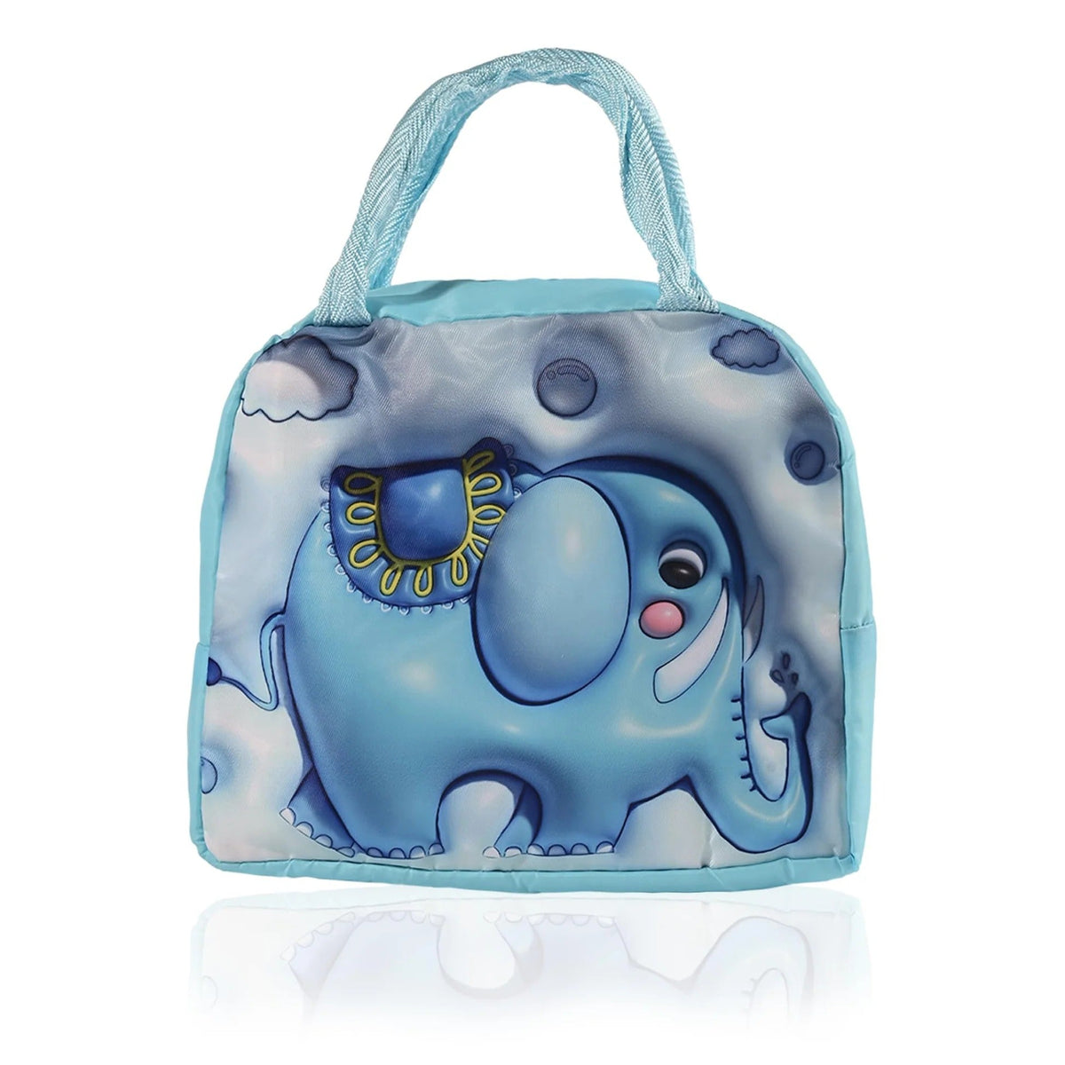 YJ-2 Insulated Kids Lunch Bag | Leakproof | Easy Access Zip | Orange Tiger Design