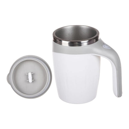 Homestic Self-Stirring Coffee Mug | Battery Operated | 380ml | Gray