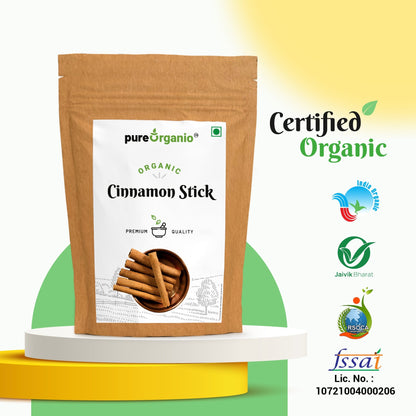 Pure Organio Organic Dalchini (Cinnamon Stick)