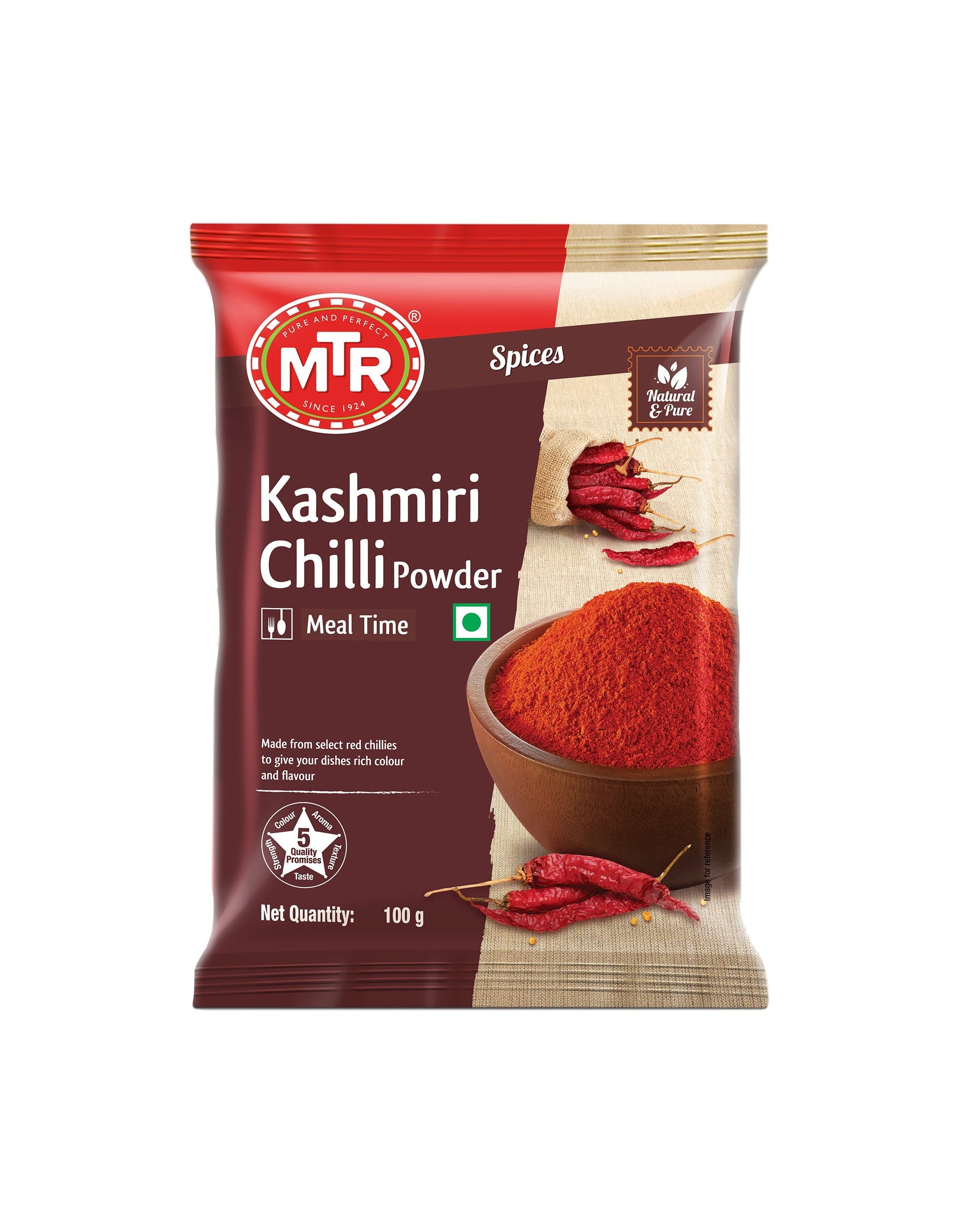 MTR Kashmiri Chilli 100 g Pouch