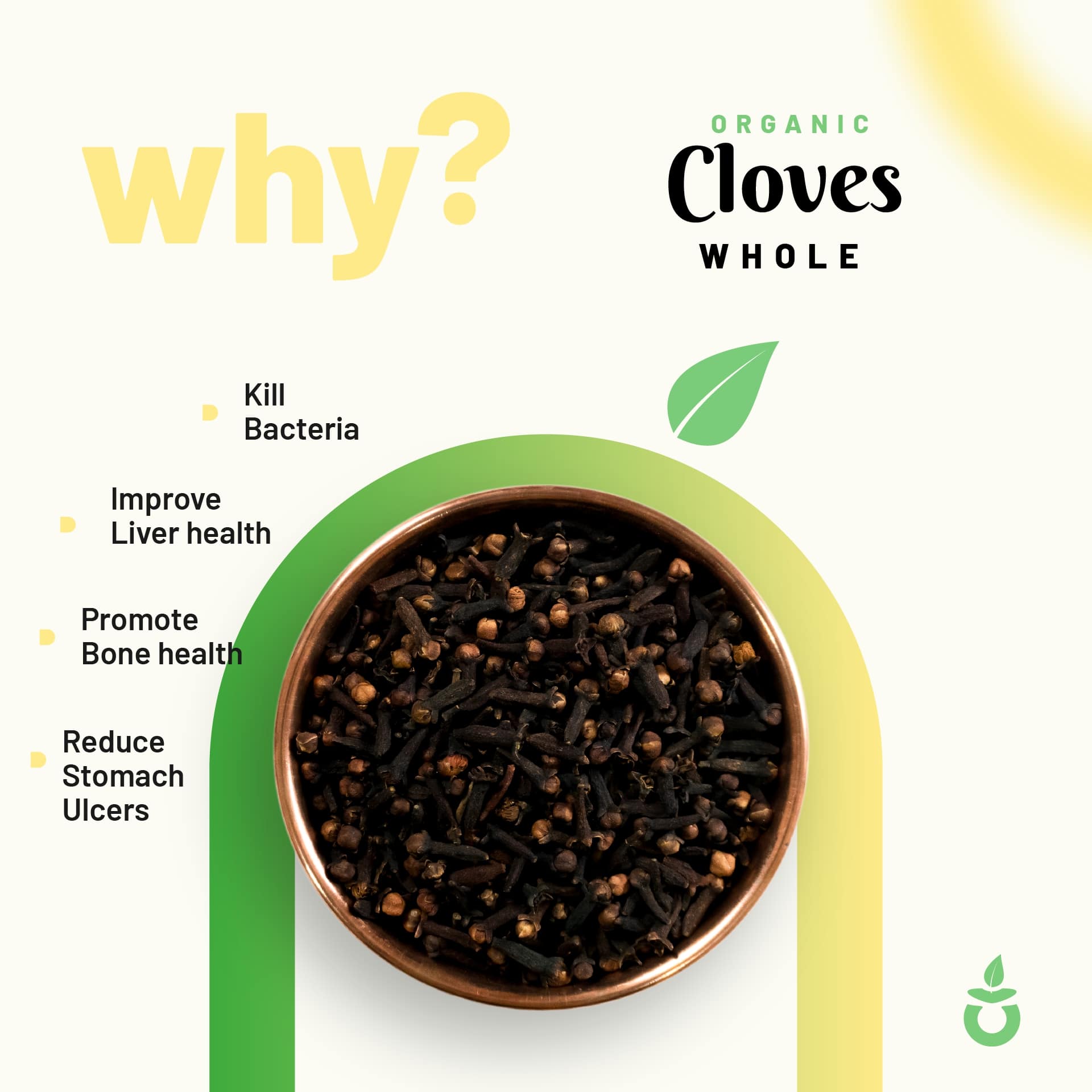 Pure Organic Organic Clove Spice Laung