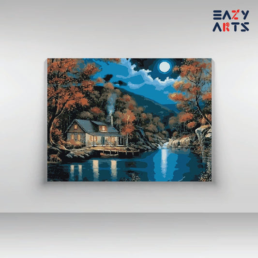 River Side Home Paint By Numbers kit