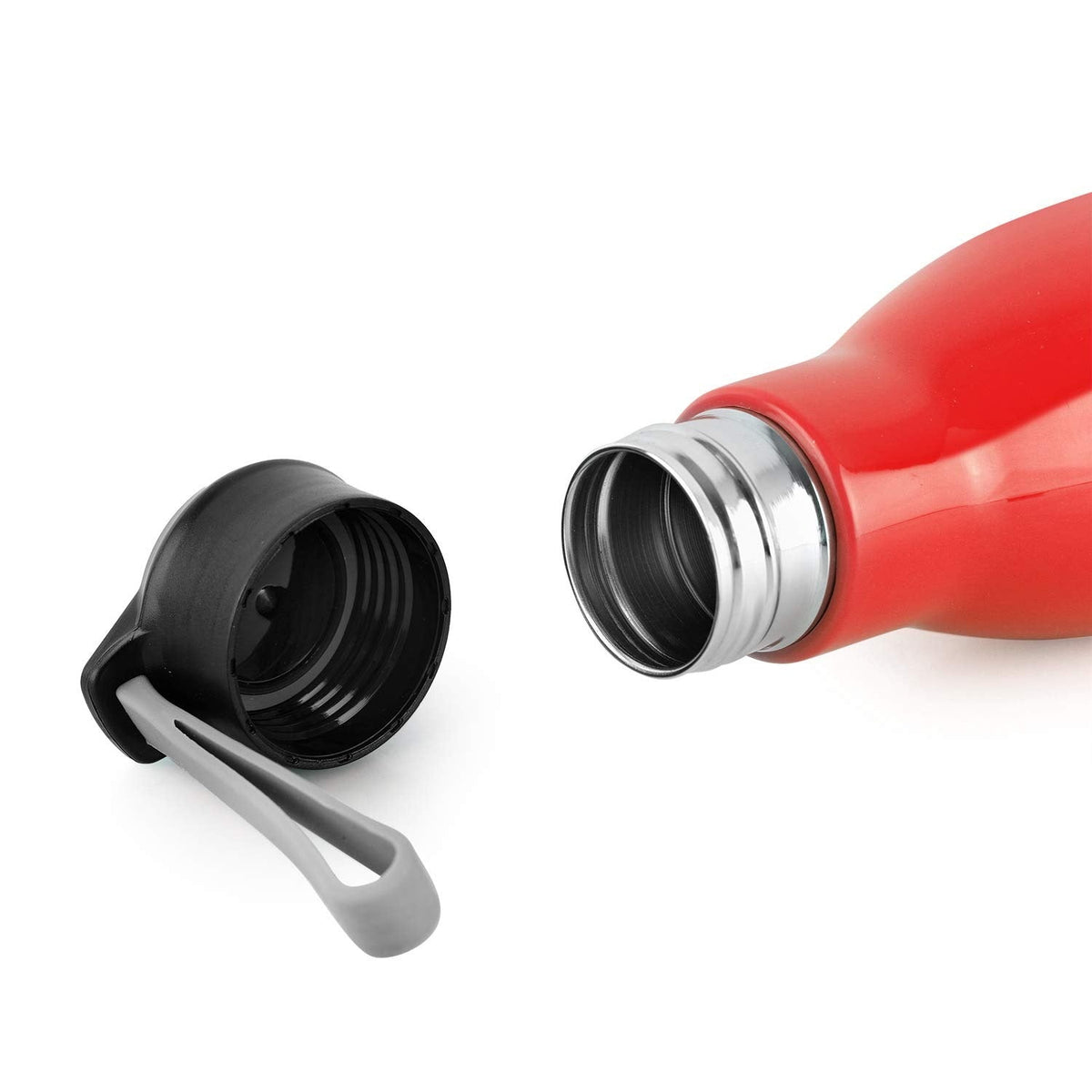Cello Puro Steel-X Rover 600 Insulated Water Bottle 480 ml, Red