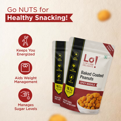 Baked Coated Peanuts