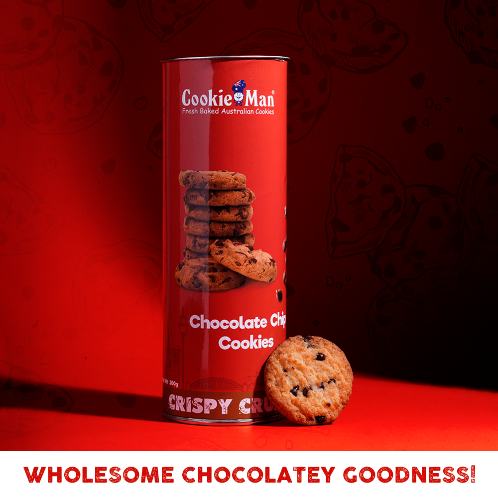 Choco Chip Red Canister - 200g