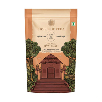 Organic Raw Sugar 500g - Desi Khand