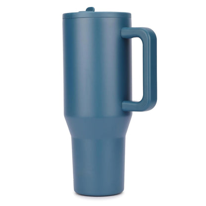 House of Quirk 1200ML Tumbler with Handle - Shadow Blue