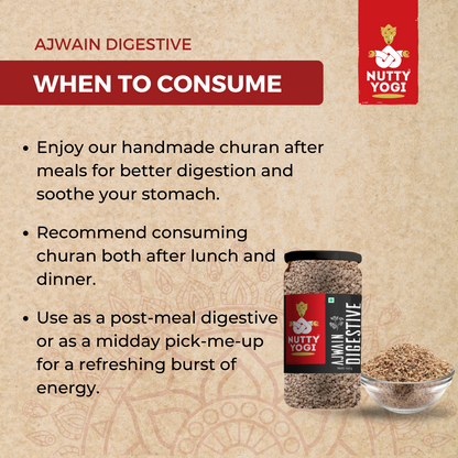 Nutty Yogi Ajwain Digestive 50g