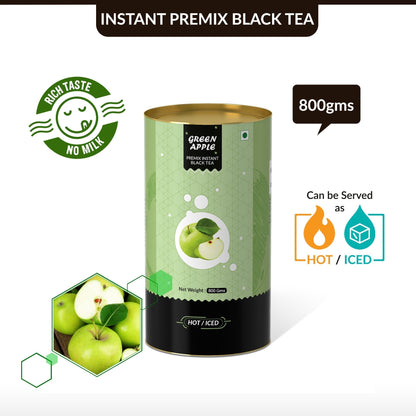 Green Apple Flavored Instant Black Tea